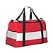 Austrian flag print Carry on Bag Underseat forTraveling Personal Item Bag Travel Duffel Bag Gym Bag for Women Men