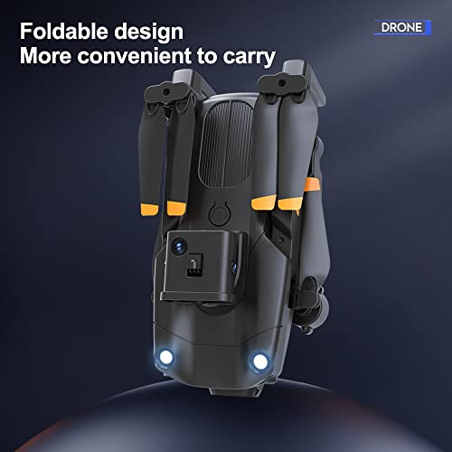 Bingchat 2023 New Upgraded Drone For Kids/Beginners With Obstacle Avoidance Indoor -Dual Camera 1080P Hd,Crash Frames,Flow Hover Location,Gesture For Pictures,3D Flips,One Key Start/Return,Speed Adjustment,39 Minutes With 3 Batteries,Toys Gifts For Kids (Black) #TOP1