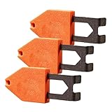 Rope Anchor Hook,Portable Chalk Line Anchor Hook Tool for Straight Line,One-Handed Fixing Power,for Home Renovation Projects (3 pcs)