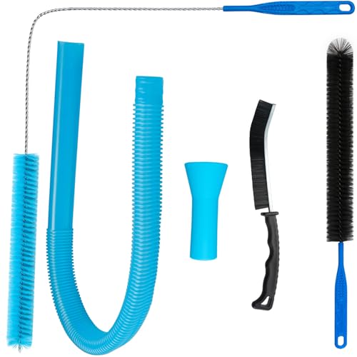 Dryer Vent Cleaner Kit, 5-Piece Flexible Dryer Vent Cleaning Brush