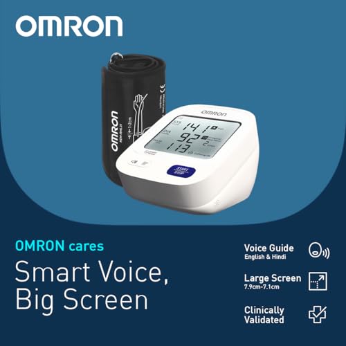 Image of Omron HEM-716A Voice Guide Automatic Blood Pressure Monitor