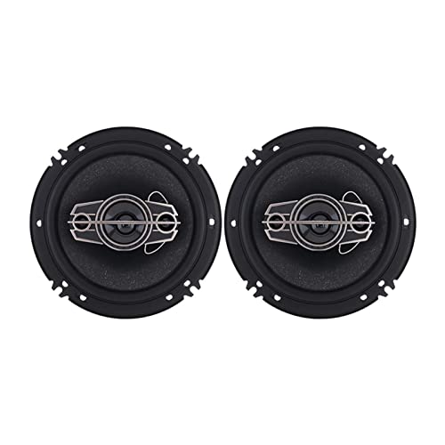 KANGYEBAIHUODIAN 2PCS 2 6.5インチ4ウェイカー自動車Hifi同軸スピーカー簡単にインストール