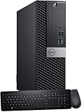 Dell Optiplex 7070 Desktop Computer | Hexa Core Intel i5 (3.2) | 32GB DDR4 RAM | 1TB SSD Solid State | Windows 11 Professional | Home or Office PC (Renewed), Black