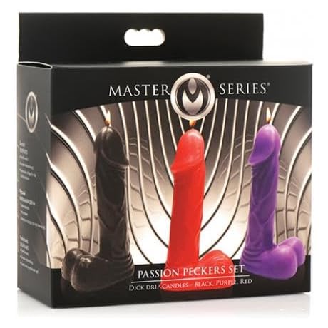 Scented Candles with Drip Design - Clean Burning Passion