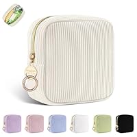 Playexen Kit Premieres Regles Jeune Fille Pour Cadeau Filles Adolescent Pochette Pour Serviettes Hygiéniques Tampons Protège Slip Culotte Menstruelle Sac De Rangement Serviette Hygiénique(Fraise