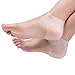 Protège talon en silicone respirant - Soins des pieds et soulagement de la douleur - Coussin anti-fissure osseuse - Prévention des ampoules