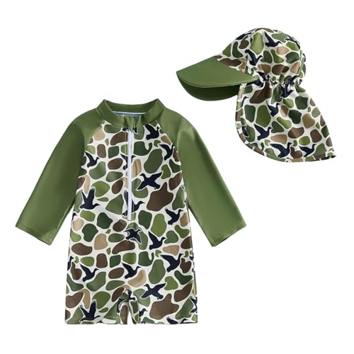 Costume natation garçon 3 ans avec zip entrejambe pour change rapide