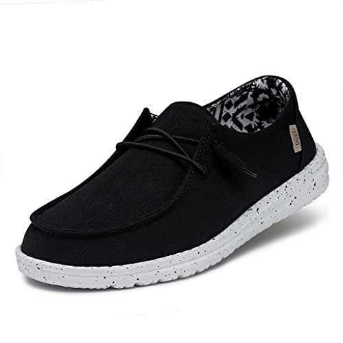 Image of HEYDUDE Wendy Basic | Women's Shoes | Women Slip-on Loafers | Comfortable & Light-Weight