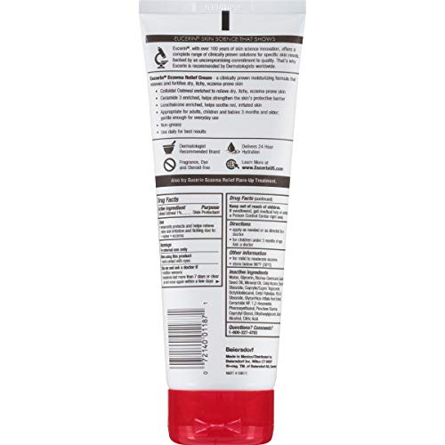 Eucerin B076FYCV4K Eczema Relief Cream, Full Body Lotion thumb #1