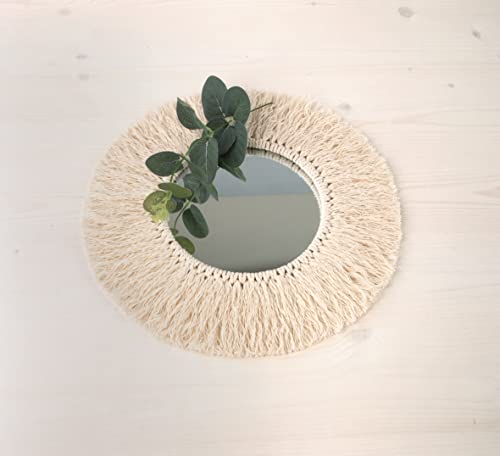 Rayher Set of Three Round Mirrors for DIY Home Décor Crafts, Round Mirror Candle Plates, Diameter 20cm,15cm, 46673000 - Image 4