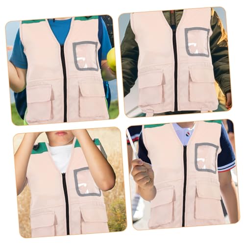 Chaleco cosplay de aventura infantil resistente al desgaste para disfraces escénicos 5