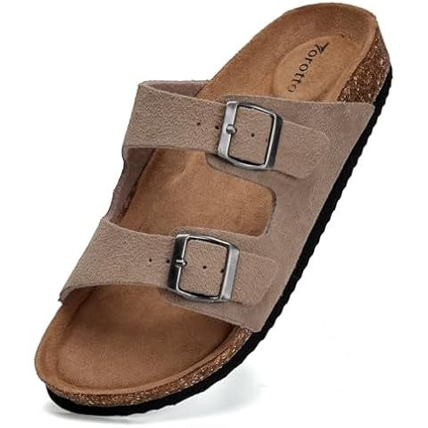 Torotto Men's Cork Footbed Slides Cover