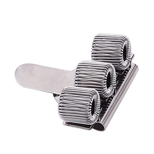 ZRSYH Clips de Support de Boucle de Stylo Triple Clips de Support de Crayon de Stylo réglable Clips de marqueurs de Crayon de Stylo Support de Boucle de Bureau Accessoire de Cahier de Tableau Blanc Cover