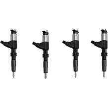 4pcs Fuel Injector 095000-8940 DZ100214 RE543266 Compatible with John Deere 4045T Engine