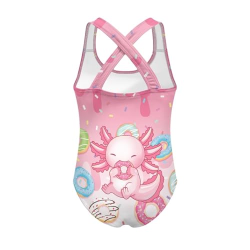Image of Girls Swimsuit Criss Cross Back 1-Piece Summer Beach Swiwmear