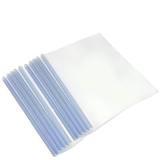 Image of TULMAN 4 Pack D Ring Binder Office File for A4 & Legal Size Documents & Certificate Holder - 38x3x26 CM (Transparent, Pack of 10)