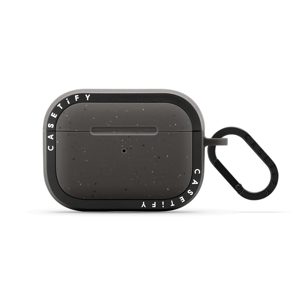 Housse AirPods Pro CASETiFY Bounce anthracite mat compatible boîtier de charge