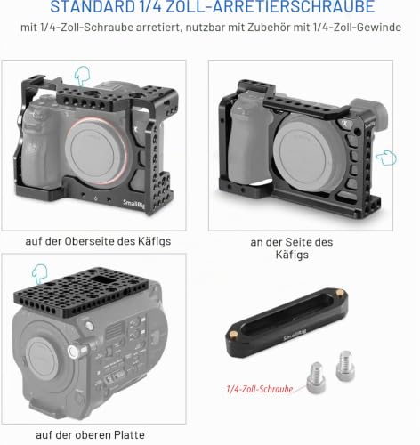 SMALLRIG Safety NATO Schiene 70 mm für NATO Griff und Schnellverschluss NATO Clamp – 1195 – Ansicht 4