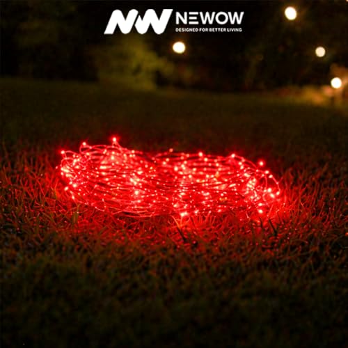 Image of NW USB String Light | USB Light | Decoration Copper USB Powered | 100 Led Light | 10 Meters Light Color- Red (Pack of 4)