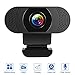 Produktbild Kaulery HD 1080P Webcam mit Mikrofon Geräuschunterdrückendem PC Laptop Desktop USB Webkamera mit Drehbarem Clip für Videoanrufe,Live-Streaming,Spiele und Konferenzen