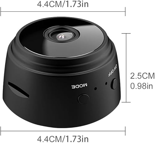 Miniatura 6 de Mini cámaras ocultas, cámara de seguridad WiFi HD 1080P para vigilancia de niñeras de bebé, cámara espía para monitoreo en interiores y exteriores,