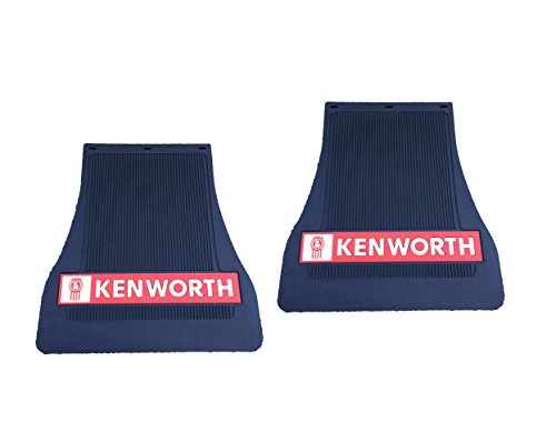 Kenworth Motors 13 x 18 x 20 Model MF0001K Semi Truck Mud Flaps-Set