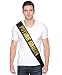 BLACK Satin FUTURE GROOM Sash - Bachelor Party Sash - Groom Sash - Groom To Be Sash - Male Bachelor Party Supplies,Favors - Celebration Ideas - Bridal Gift