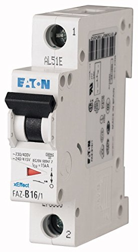 Eaton 278530, 8 A, disjoncteur 1P, B-Char