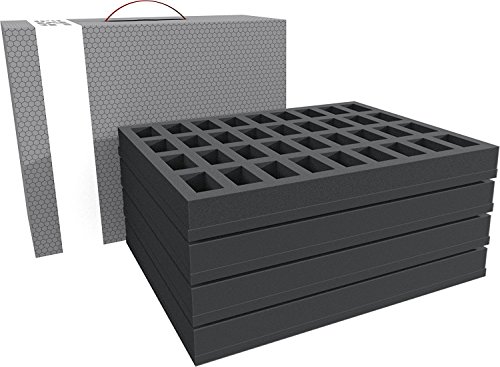 Feldherr Storage Box FSLB150 es Compatible con 144 miniaturas