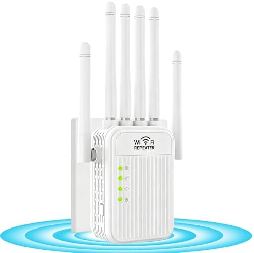 Amplificador Señal WiFi 5G /2.4G Repetidor WiFi Largo Alcance Dob...