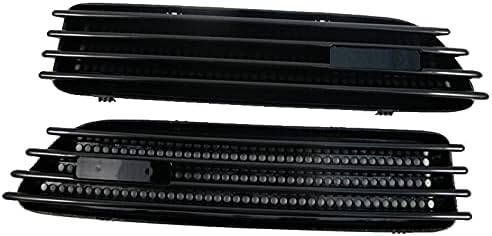ATEX Glossy Black Side Fender Grille Vent for E46 M3 01~06 Direct OEM Replacement