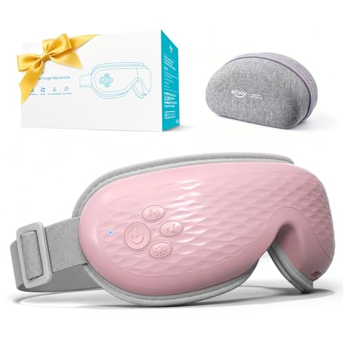 ALLJOY Heated Eye Massager with Bluetooth Music