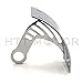 HTTMT MT360-06- Motorcycle Chromed Vertical Curved Mount License Plate Bracket Tag Holder Compatible with 2006-2012 YZF-R6/ 2006-2011 Suzuki Boulevard M109R