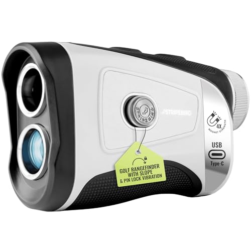 Image of Pro Tour Golf Rangefinder with Slope - Range Finder Golf with Ultra-Strength Magnet - Laser Rangefinder with Slope Technology & Flag Pole Lock Vibration - Golf Range Finder