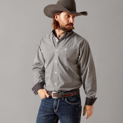 Ariat Mens Wrinkle Free Ved Classic Fit Shirt2