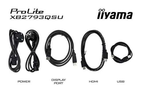 iiyama XB2793QSU-B1-27 IPS,2560x1440/75Hz,1H1DP,USB Hub, Has