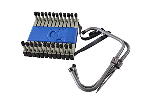 First Alert Two-Story Fire Escape Ladder, Steel, Anti-Slip, El52-2, Black #TOP3