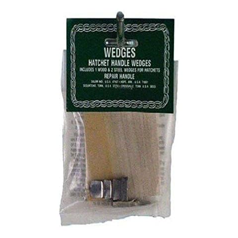 Link Handles 64131 Hatchet Handle Wedges, 1 Wood Wedge And 2 Steel Wedges Per Pack Cover