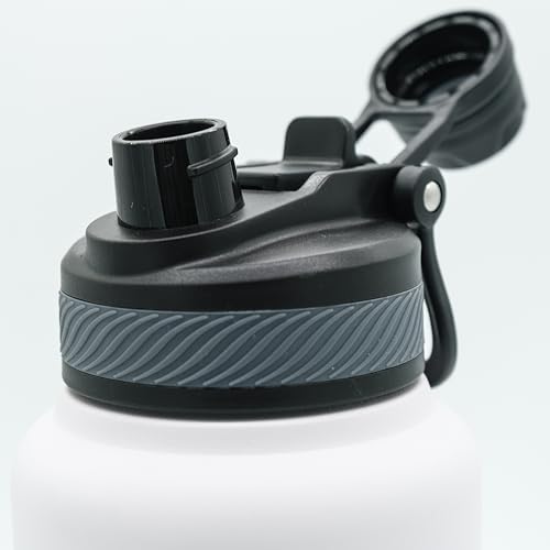 LIEBHUND ThermoBott - 700ml Trinkflasche Wasserflasche aus isoliertem Edelstahl Thermosflasche für Hunde mit Napf