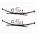 Price comparison product image Pair of Rear Leaf Springs With Kits For Navara D40 2.5TD 5/2005>ON (3+1)