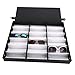 Produktbild Biuzi Sonnenbrille Aufbewahrungsbox, 18 Grids Brillenvitrine Sonnenbrille Aufbewahrungsbox Veranstalter Brillen Schmuck Vitrine