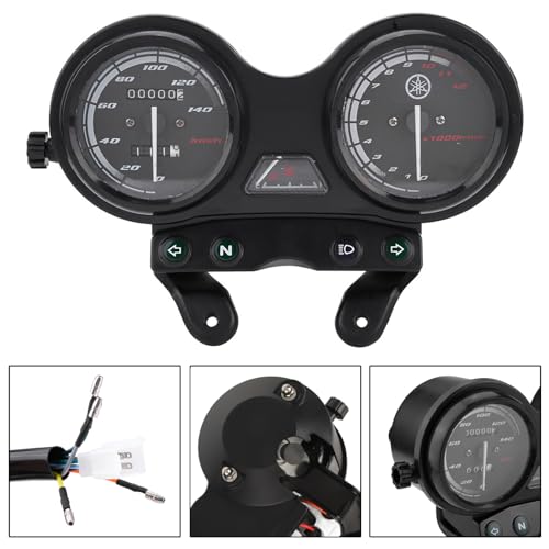 Medidor digital para YBR 125 DC 12V con pantalla LCD HD impermeable 4