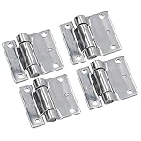 Bisagra de acero inoxidable Heavy Duty 65x73mm Pasaplatos Industrial Locker 4PK
