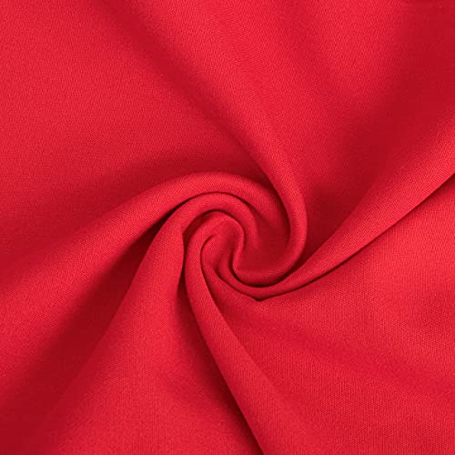 Image of NTBAY 2 Pack Toddler Pillows with Pillowcases, Soft Cotton Down Alternative 13x18 with Microfiber Zippered Pillowcases for Sleeping in Crib Bed - Machine Washable - Breathable Travel Pillow, Red