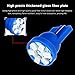 cciyu 6 Pack Blue T10 168 194 LED Interior Lights Instrument Dash Light Bulb w/Twist Lock Base Socket