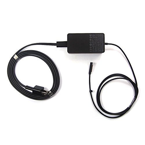 Dragon 48W 12V 3.6A Power Adapter Charger For Microsoft Surface Pro 1 Pro 2 and 10.1 Windows 8 Tablet PC with USB Charging Port