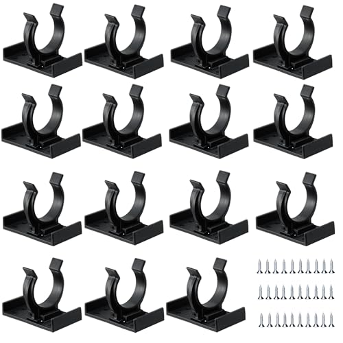 XIYING 15 Pcs Kitchen Plinth Clips Kickboard Clips Kick Board Plinth with Attaching Bracket with 30 Screws for Secure Kickboard Installation