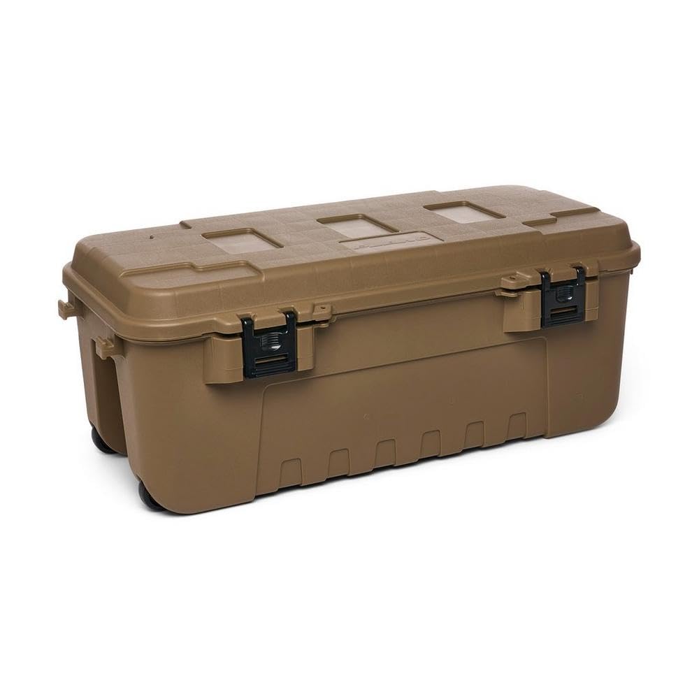 PLANO Sportsman Trunk: Military-Grade Storage Box with Lid - Heavy Duty, Large, Camping & Army Storage Trunks