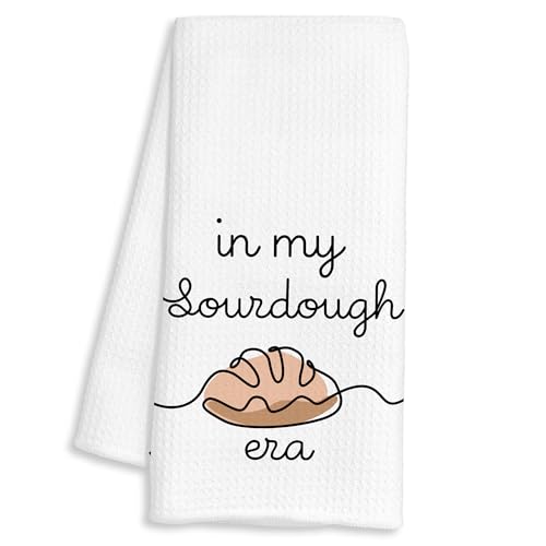 FTKBGHY in My Sourdough Era Baking Kitchen Towels, Bread Maker ...