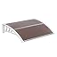 Brown Board & White Bracket 40
